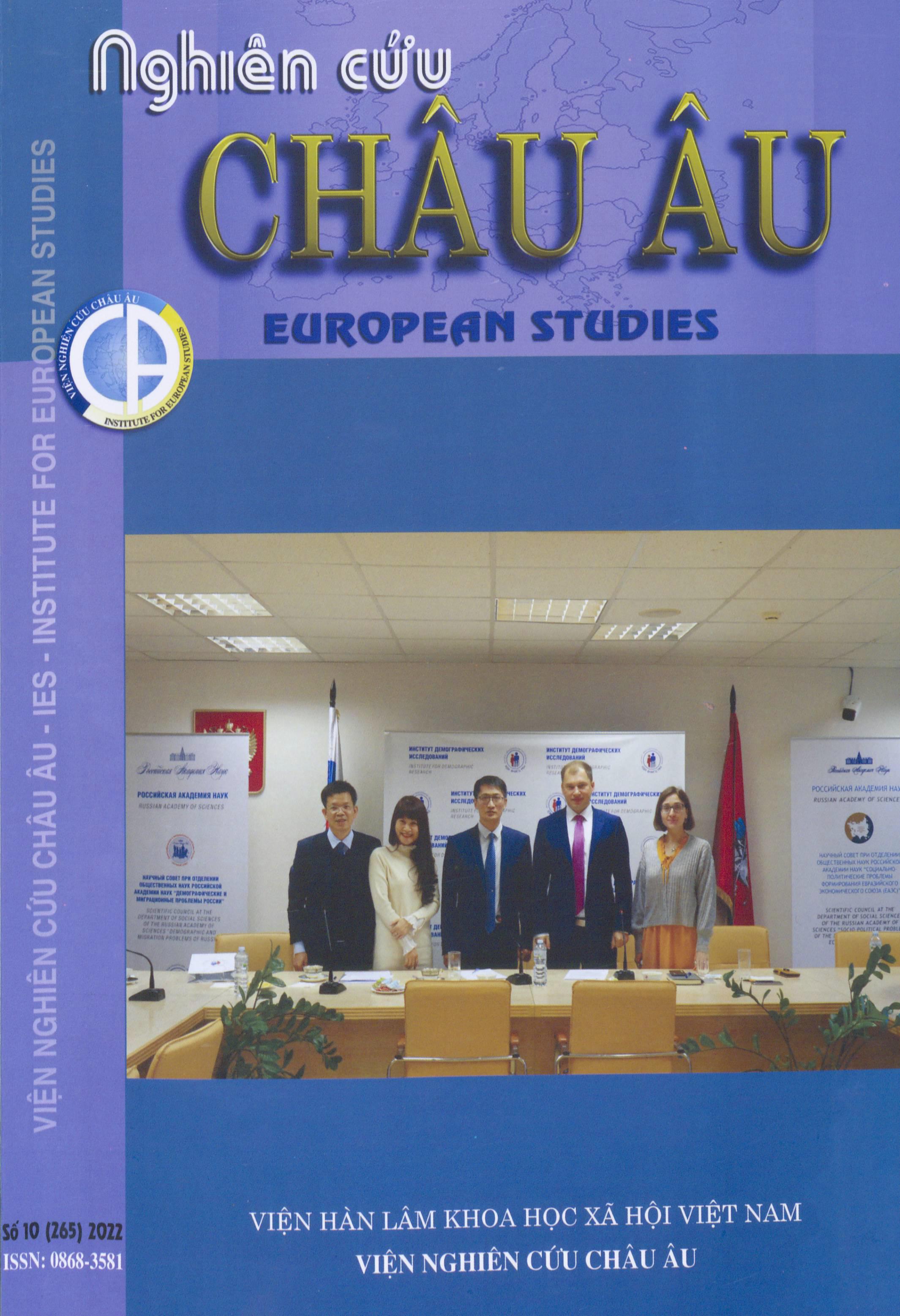 Tạp chí Nghiên cứu Châu Âu, số 10 năm 2022