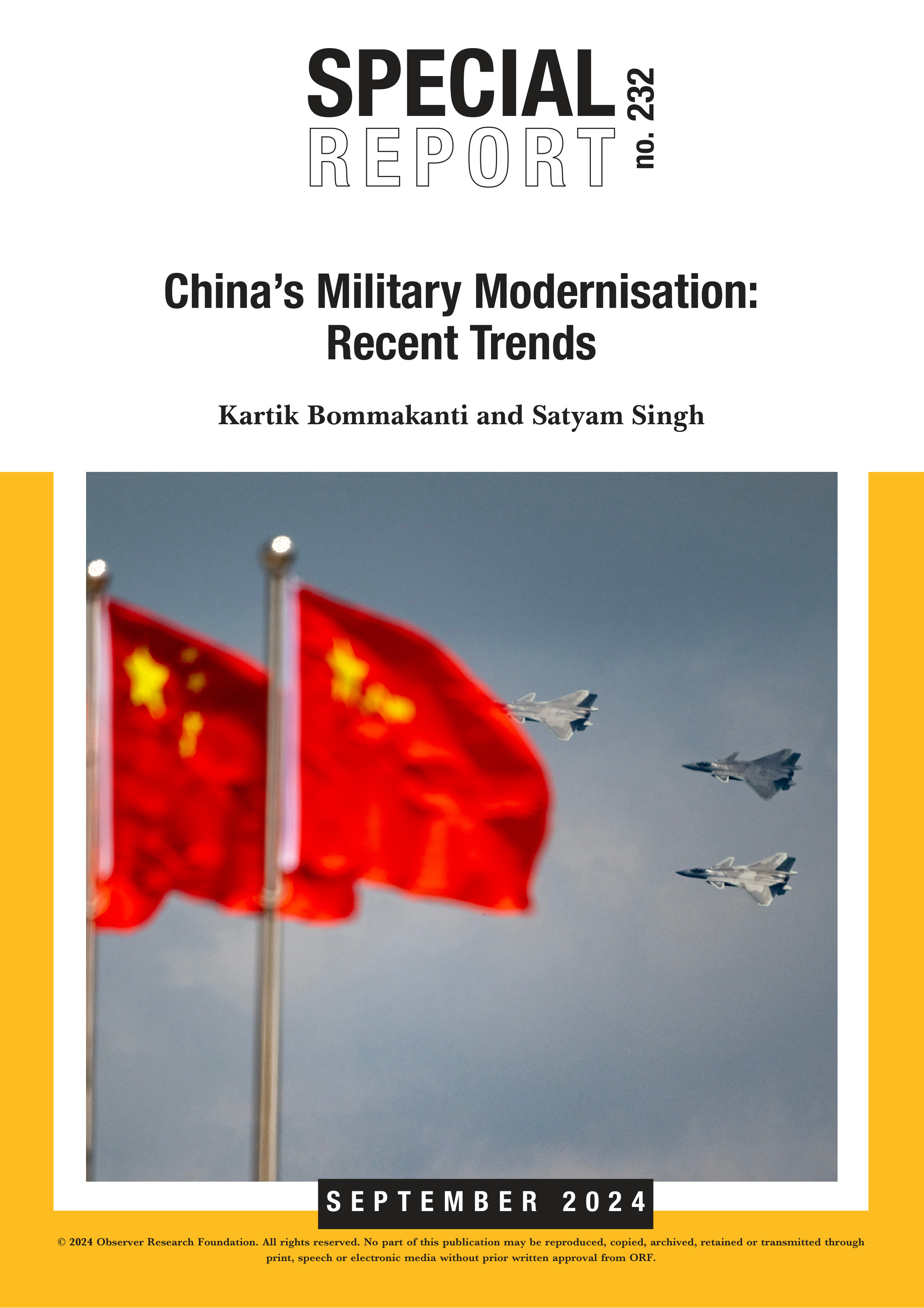 China’s Military Modernisation: Recent Trends